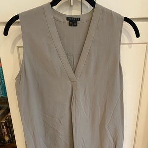 Theory v-neck sleeveless top